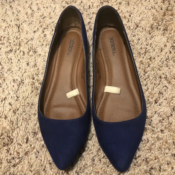 Merona Shoes - Merona Royal Blue Flats